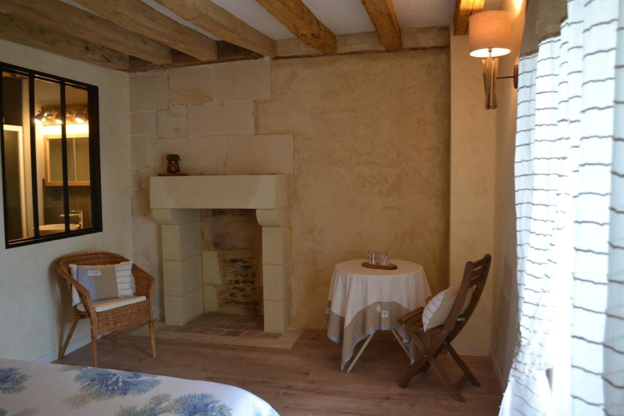 Escale A Villeperdue Chambre Hellulaug Saint-Épain Kültér fotó